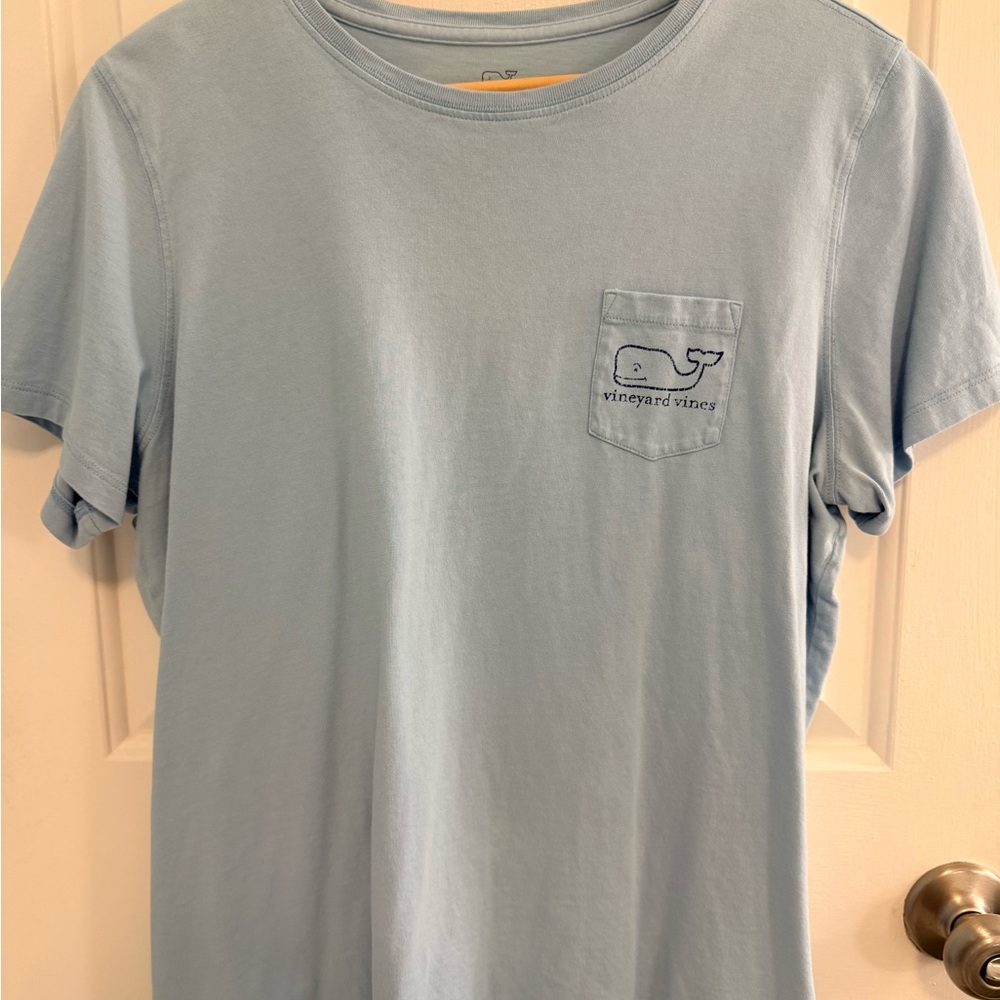 Vineyard Vines Women’s  Sky Blue Short Sleeve Tee